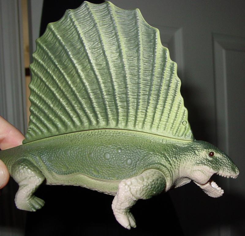 dinosaur with hammer on tail
