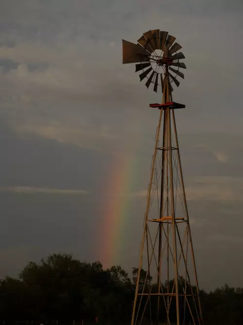 regenbogen-luftschraube